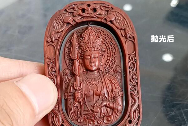 木頭拋光新工藝，鏡面噴砂機用于紫檀拋光！