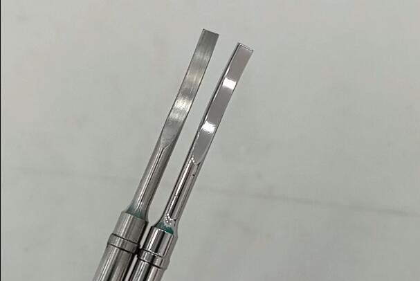 斯曼克鏡面噴砂機用于超聲刀刀頭拋光、去紋路！