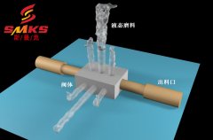ABS閥體去毛刺，相交孔毛刺前后對(duì)比！